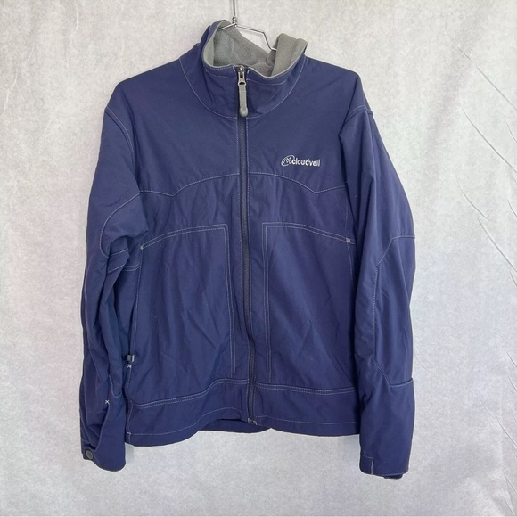 Cloudveil Men’s Soft shell Fleece Lined Jacket medium - Picture 1 of 7